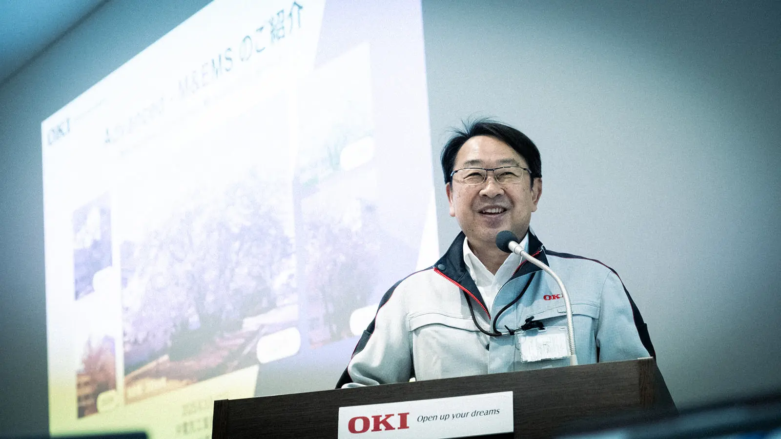 Mr. Hiroshi Nishimura (General Manager / Senior Executive Officer, EMS Division)